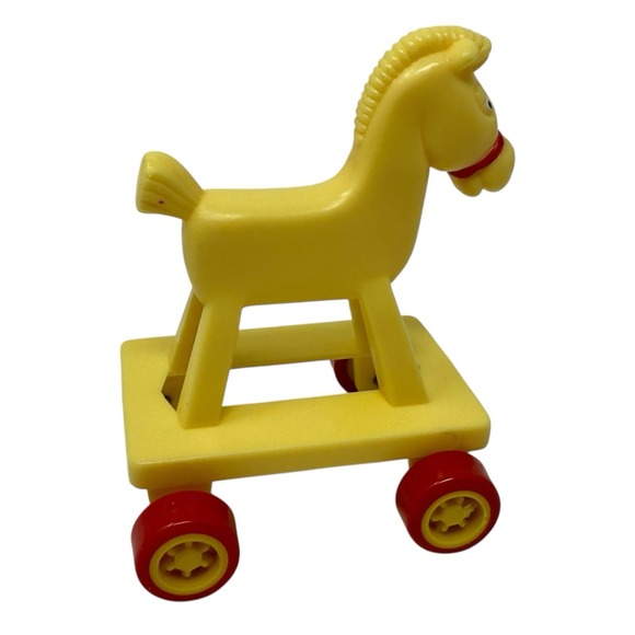 Muppet Babies McDonald's Happy Meal 1986 Rocking Horse‎ Toy ONLY made for Fozzy - Picture 3 of 6